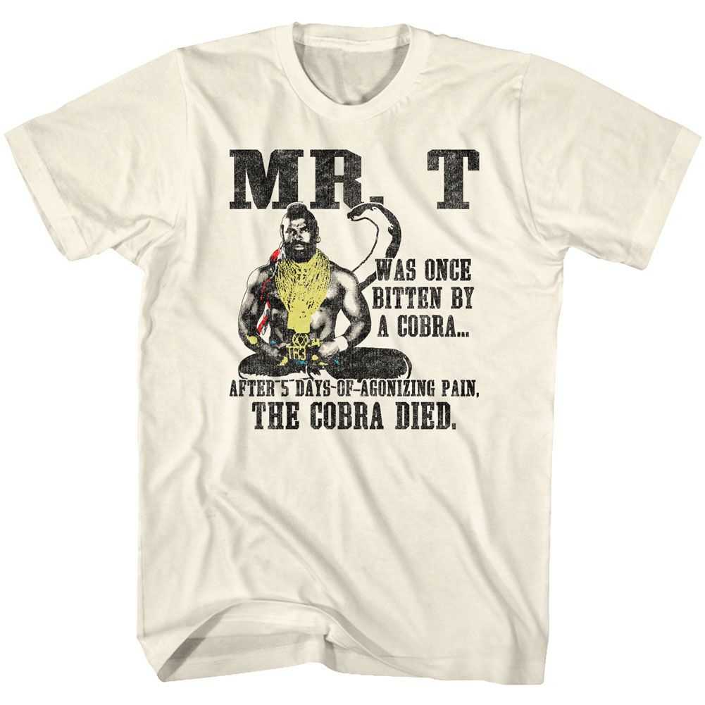 Mr. T - COBRA DIED Adult Shirt