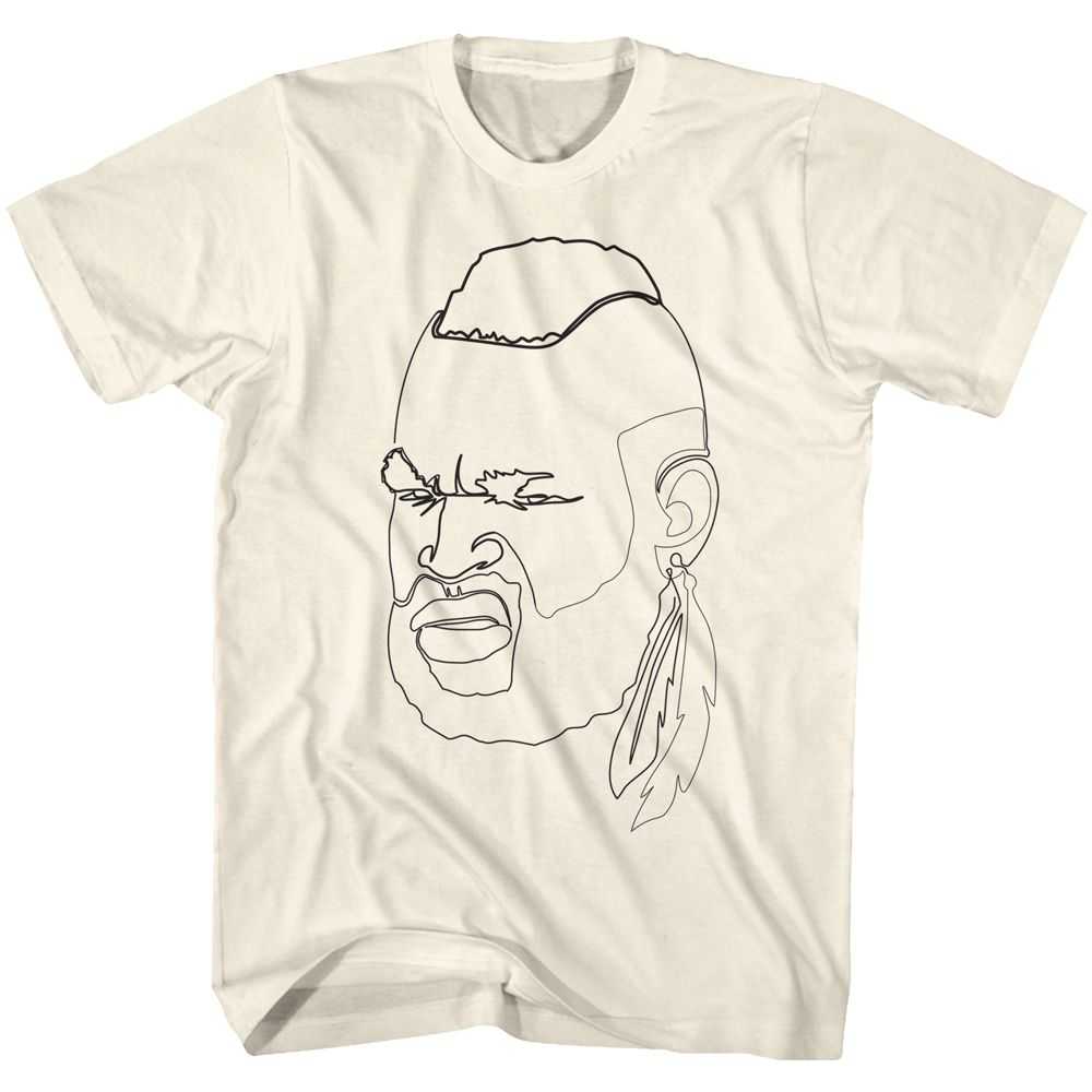 Mr. T - ONE LINE MR. T Adult Shirt