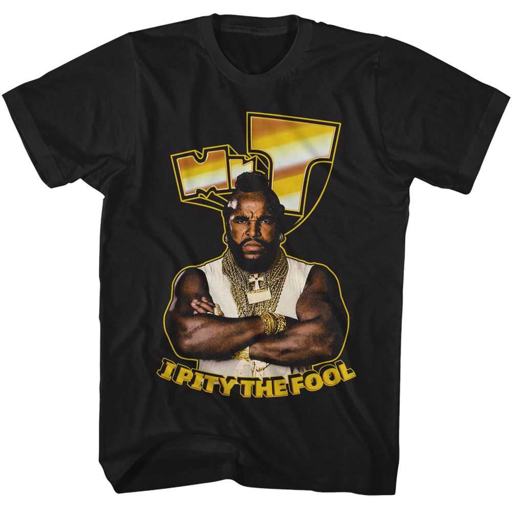 Mr. T - MR T GOLD LOGO Adult Shirt