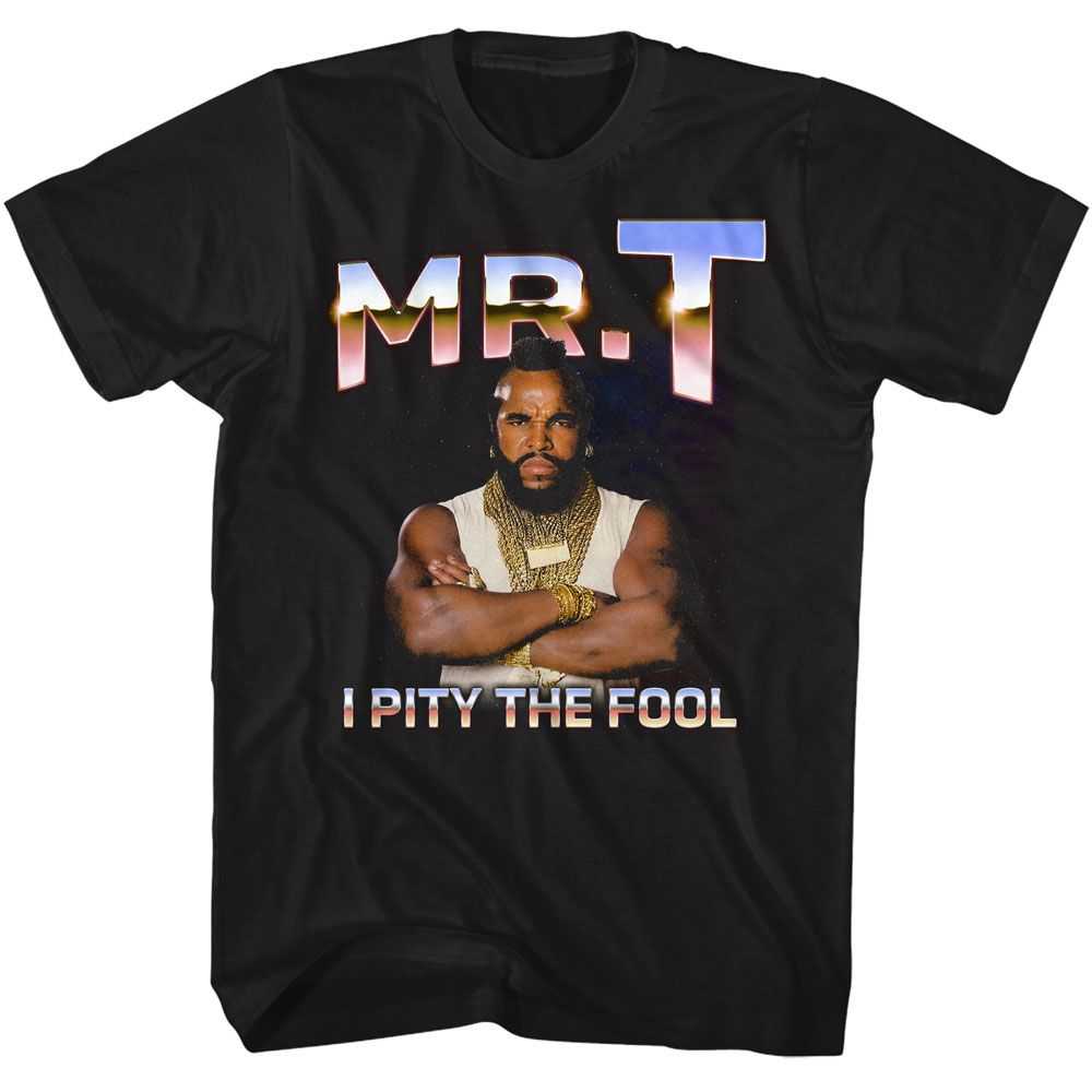 Mr. T - MR T METALLIC Adult Shirt