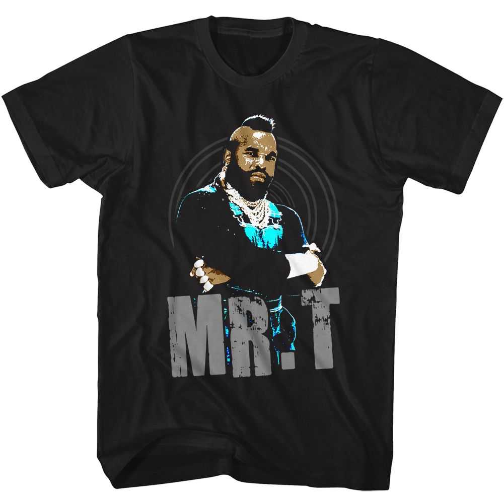 Mr. T - MRT BLK AND BLU Adult Shirt