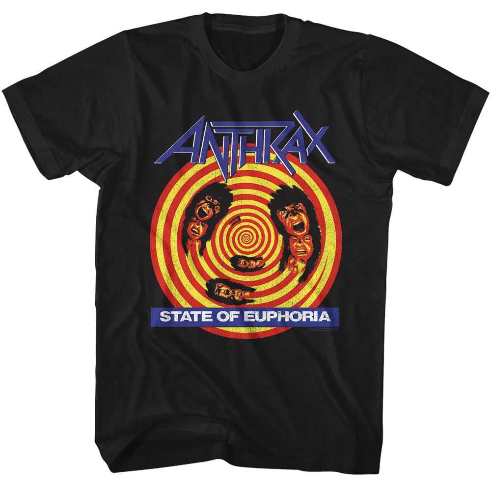 Anthrax - ANTHRAX STATE OF EUPHORIA Adult Shirt