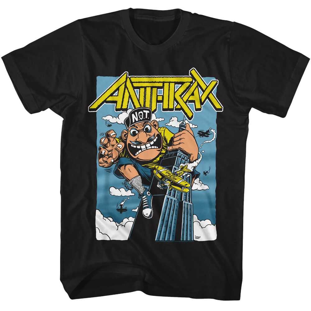 Anthrax - ANTHRAX KING NOT MAN Adult Shirt