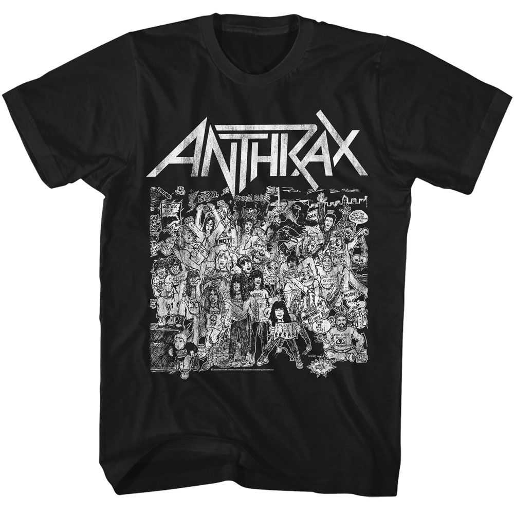 Anthrax - ANTHRAX NO FRILLS Adult Shirt