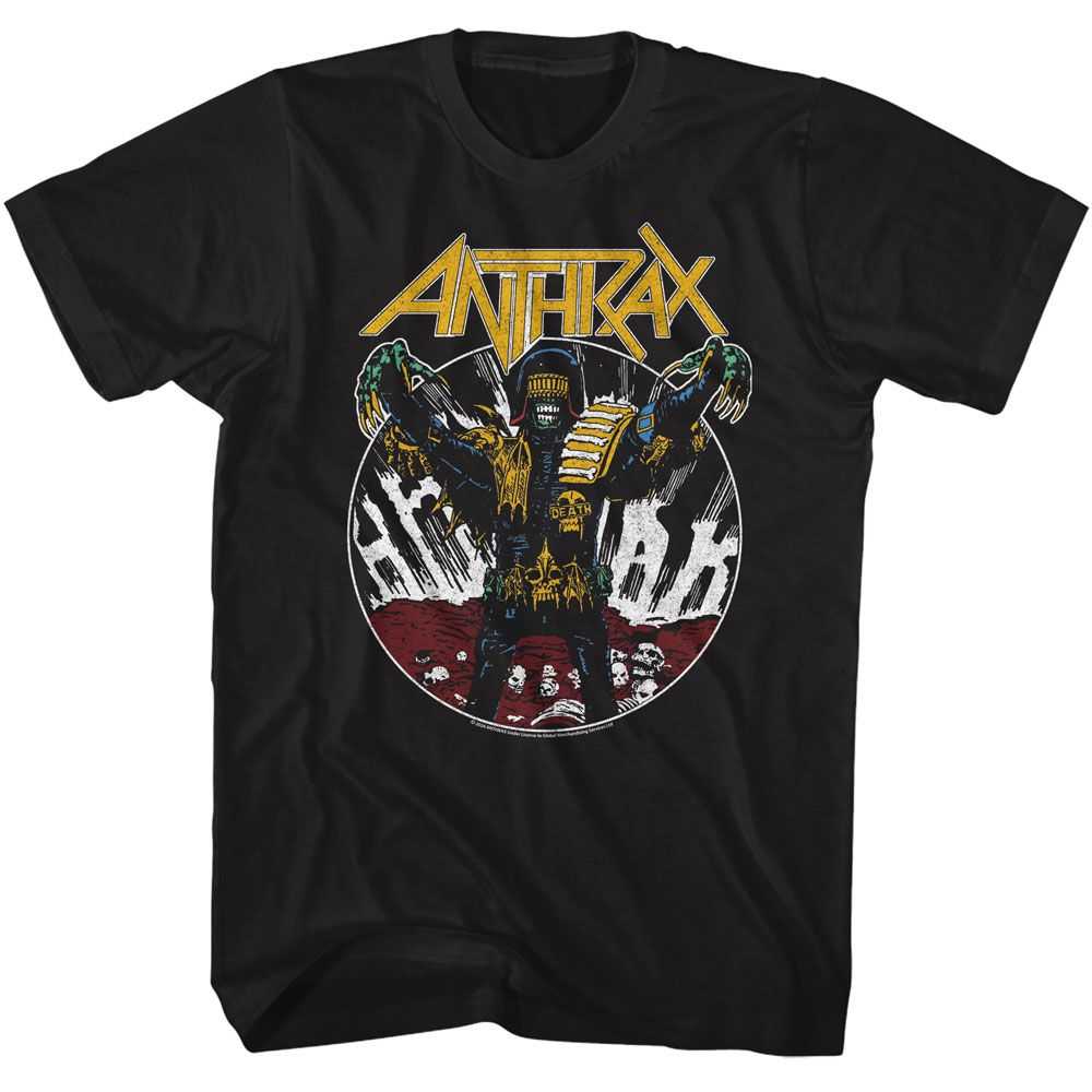 Anthrax - ANTHRAX JUDGE DEATH VINT Adult Shirt