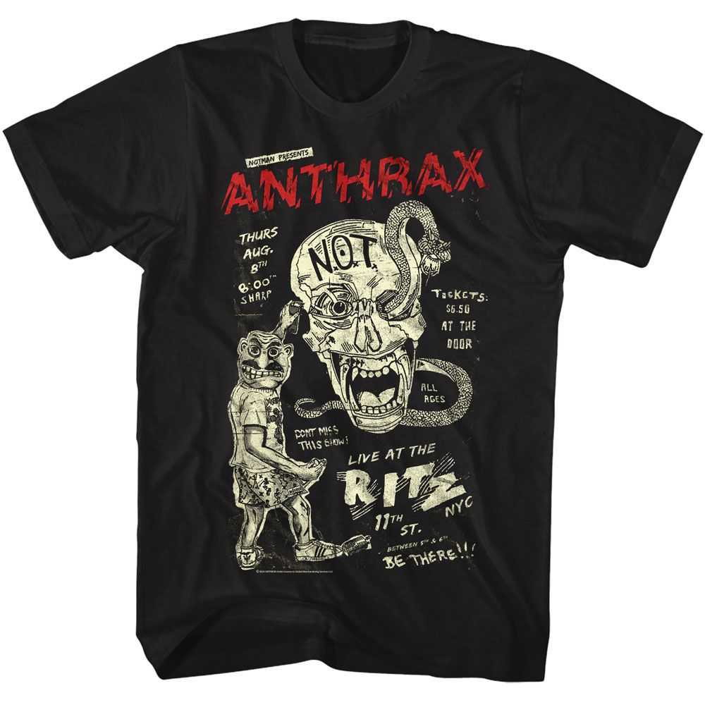 Anthrax - ANTHRAX LIVE AT RITZ Adult Shirt