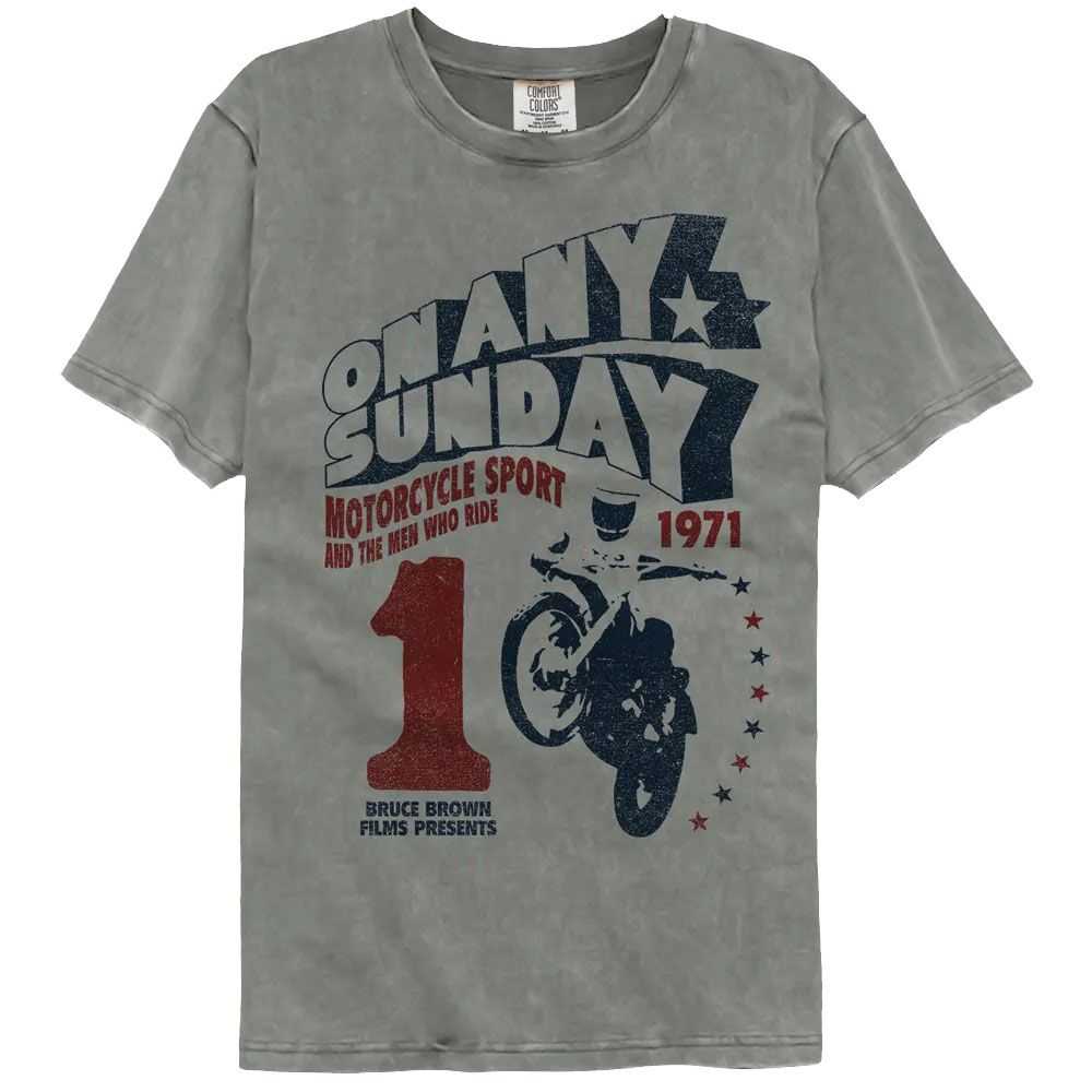 Bruce Brown Films - BBF ON ANY SUNDAY Adult Shirt