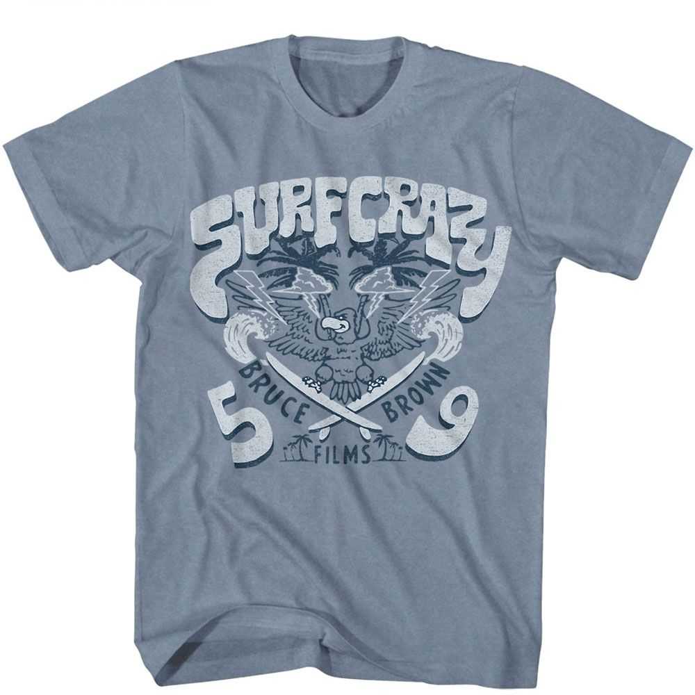 Bruce Brown Films - BBF SURF CRAZY Adult Shirt