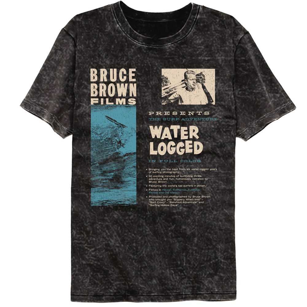 Bruce Brown Films - BBF WATER LOGGED Adult Shirt