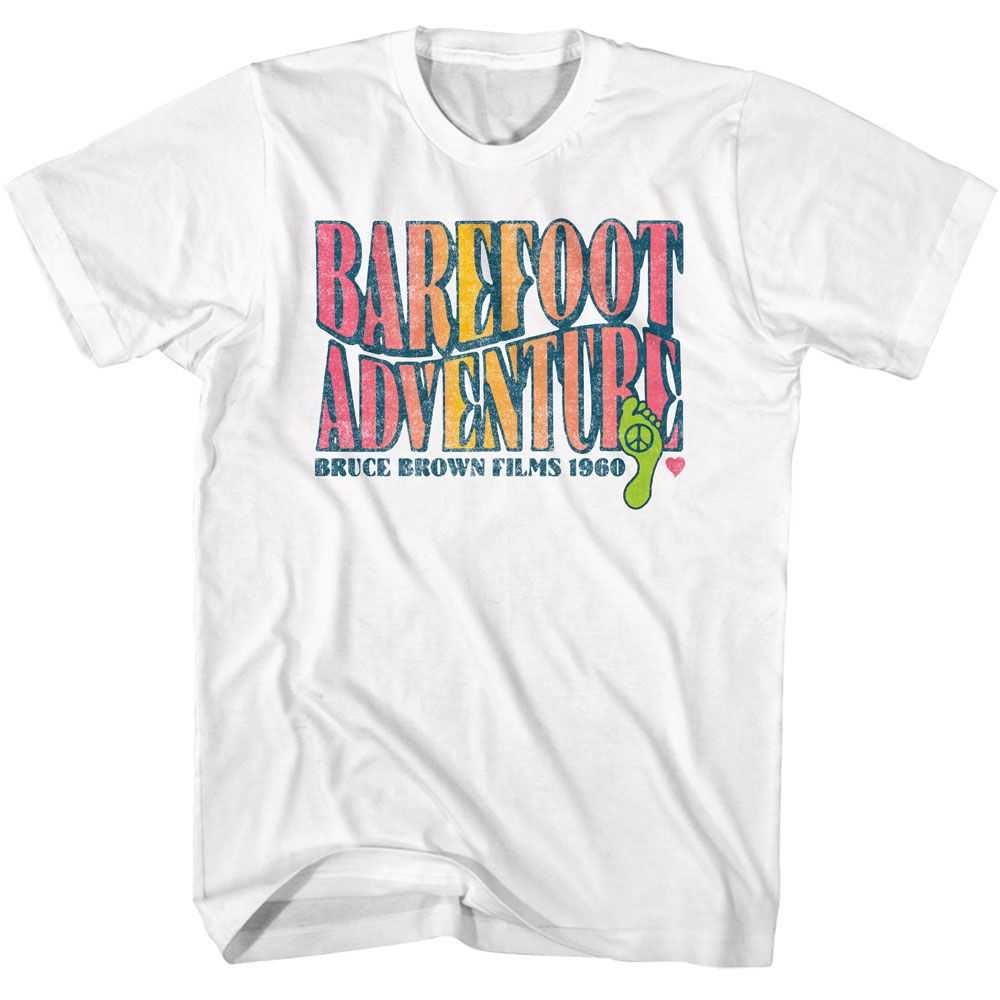 Bruce Brown Films - BBF BAREFOOT Adult Shirt