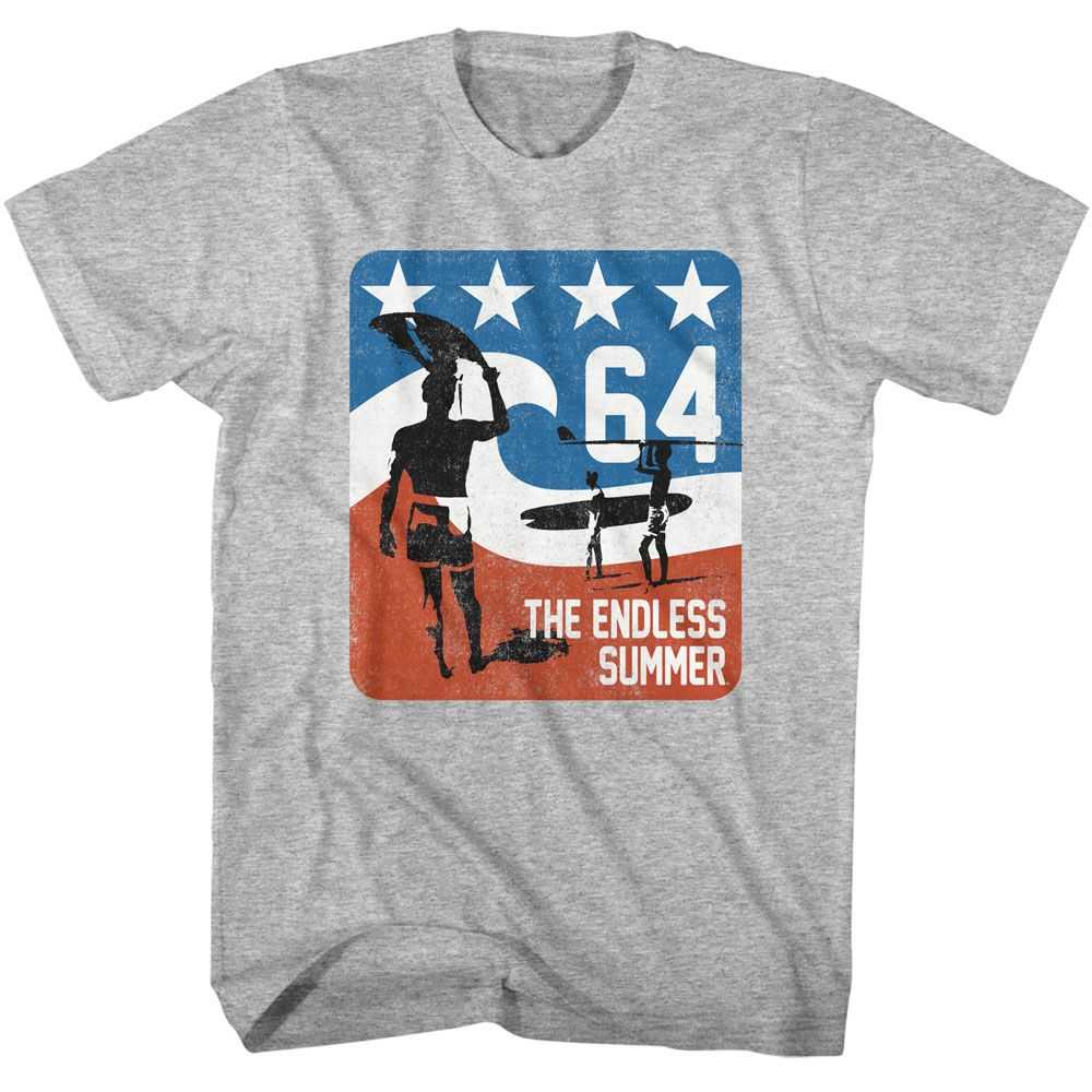 Bruce Brown Films - BBF ENDLESS SUMMER AMERICANA Adult Shirt
