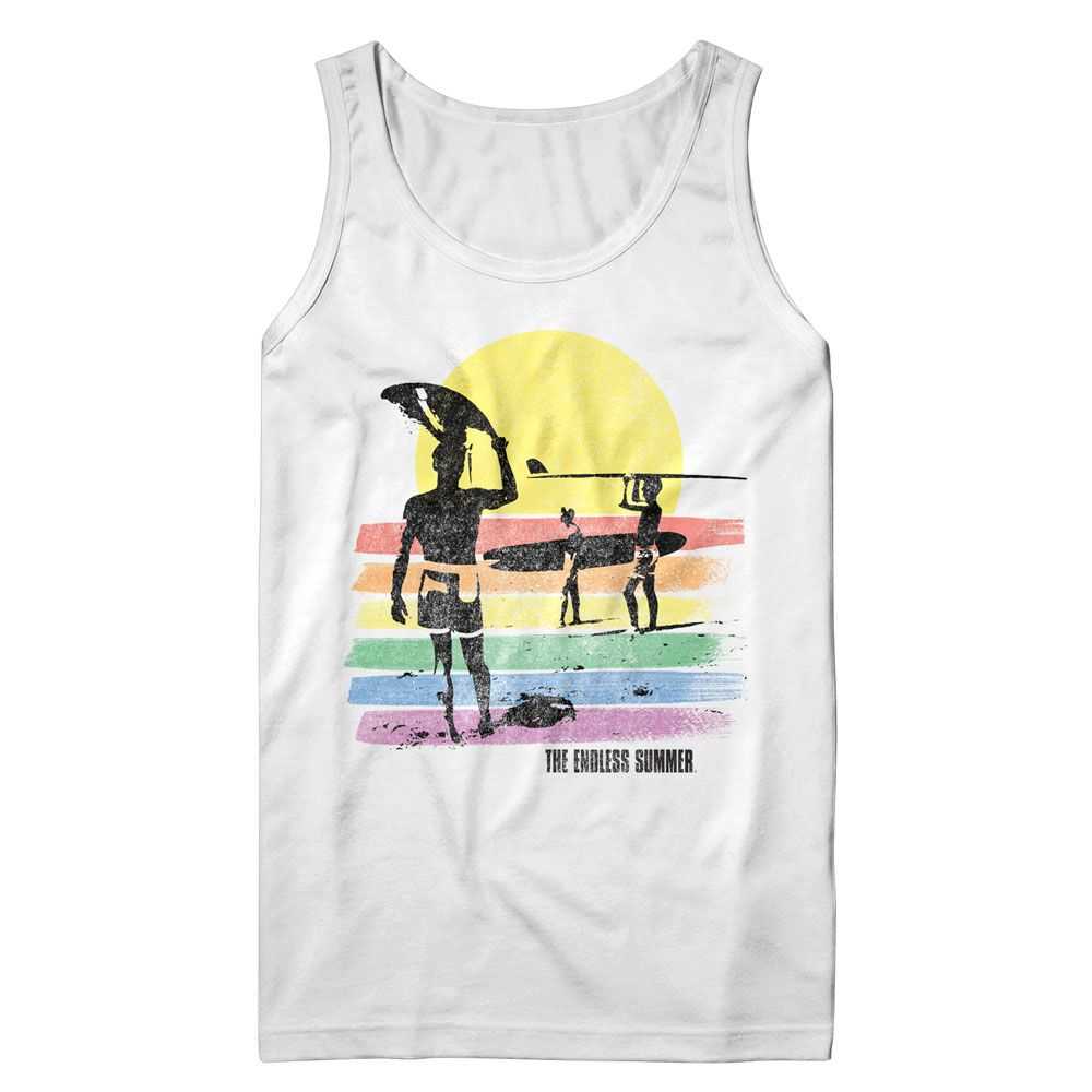 Bruce Brown Films - BBF RAINBOW COLOR STRIPES Adult Shirt