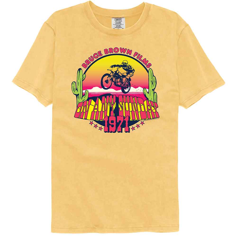 Bruce Brown Films - BBF COLORFUL ANY SUNDAY Adult Shirt