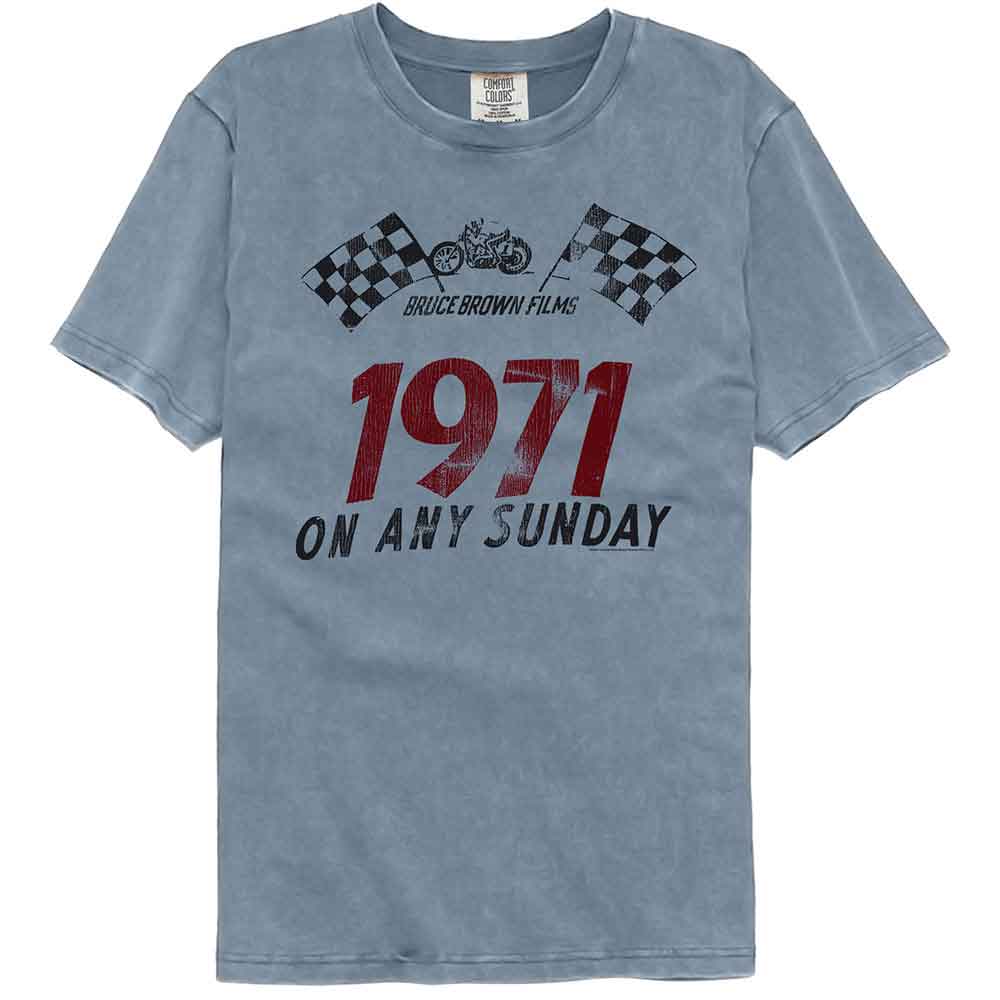 Bruce Brown Films - BBF 1971 ANY SUNDAY Adult Shirt