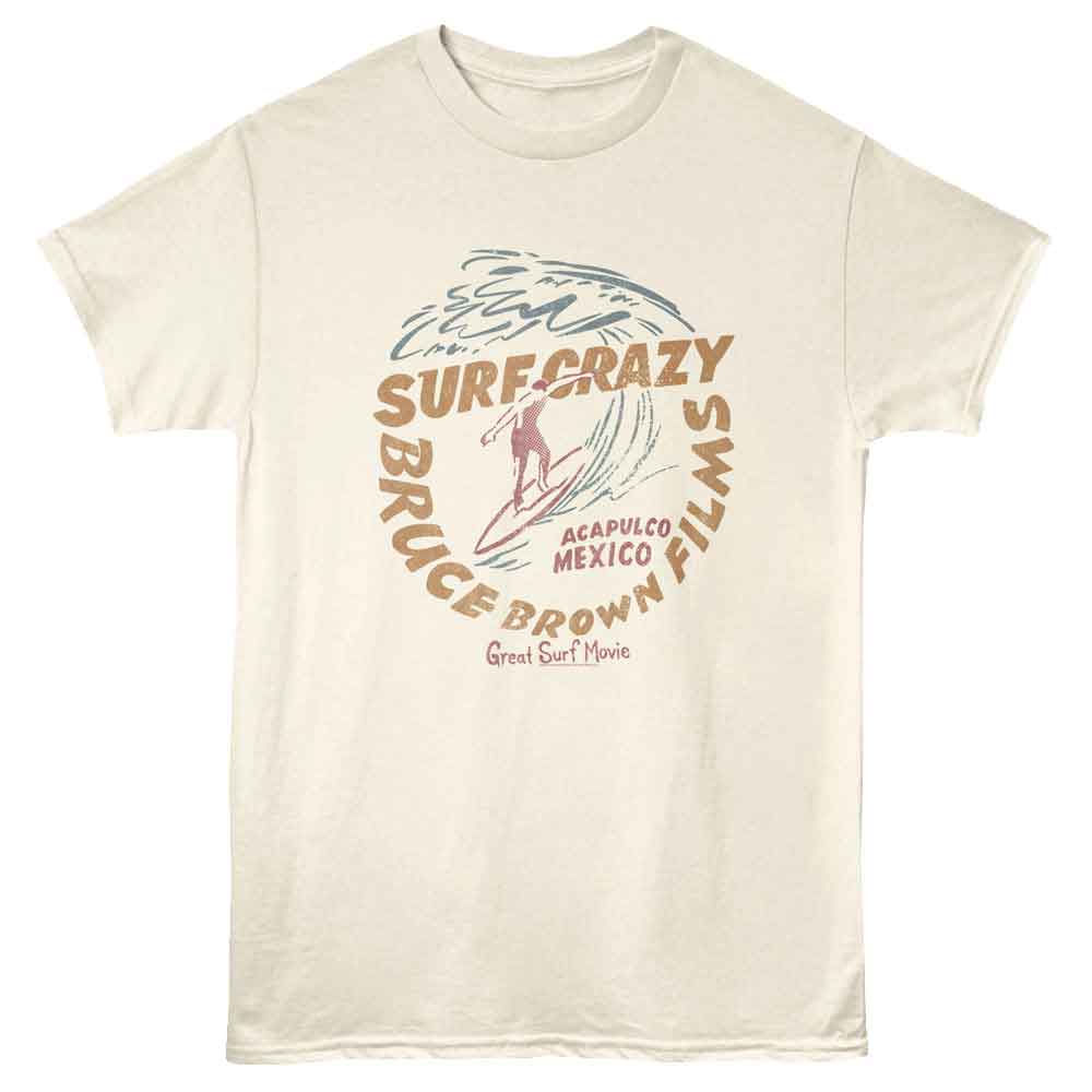 Bruce Brown Films - BBF SURF CRAZY MEXICO Adult Shirt