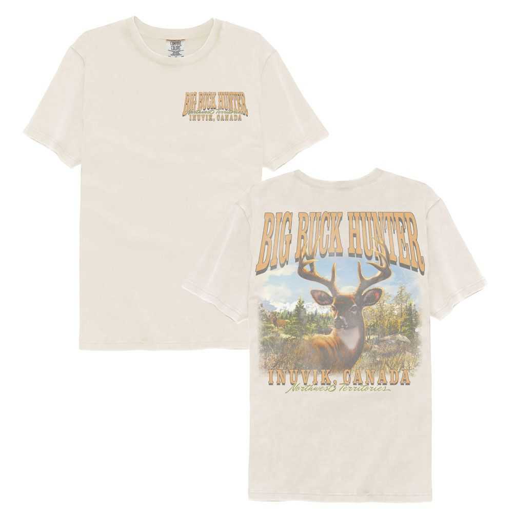 Big Buck Hunter - BIG BUCK HUNTER INUVIK CANADA F B Adult Shirt