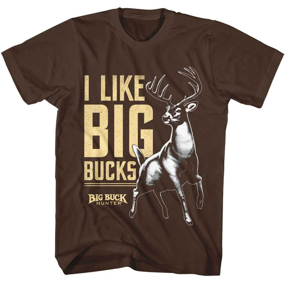 Big Buck Hunter - BIG BUCK HUNTER I LIKE BIG BUCKS Adult Shirt
