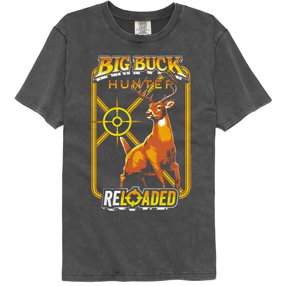 Big Buck Hunter - BIG BUCK HUNTER BRIGHT ARCADE ISH Adult Shirt