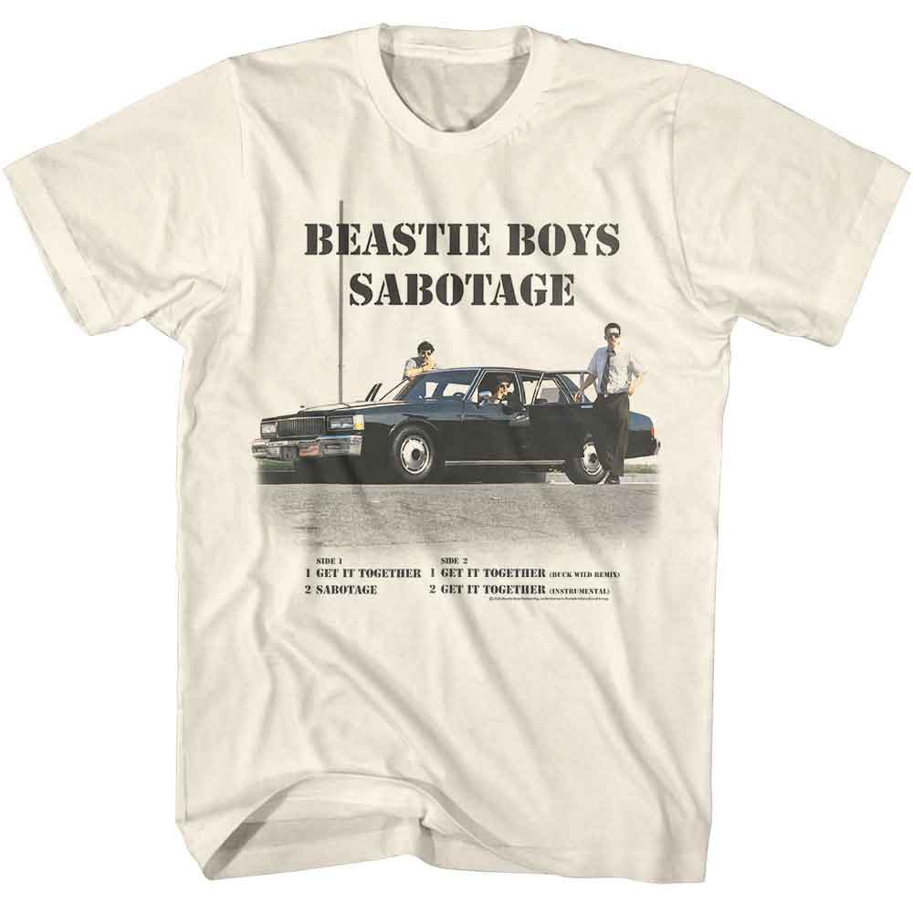 Beastie Boys - BEASTIE BOYS SABOTAGE Adult Shirt