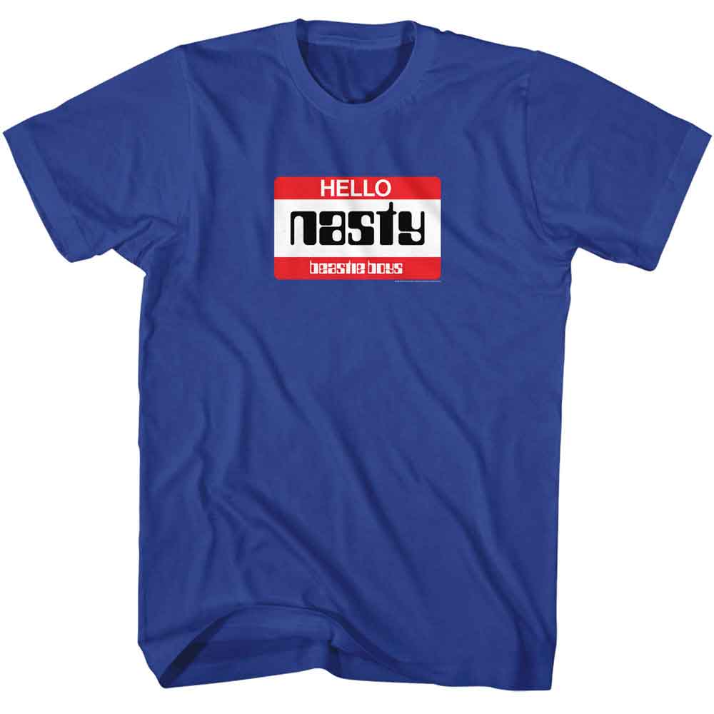 Beastie Boys - BEASTIE BOYS HELLO NASTY NAMETAG Adult Shirt