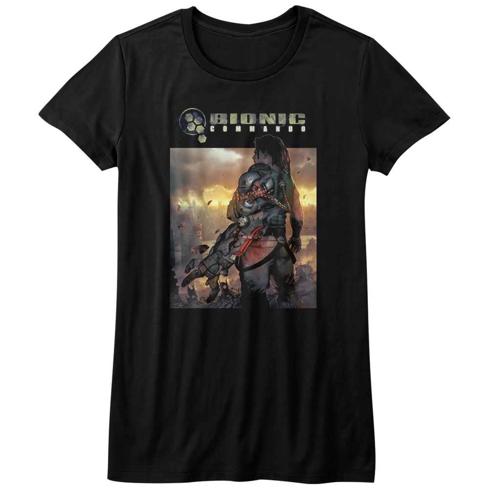 Bionic Commando - THE WORLD BURN Adult Shirt