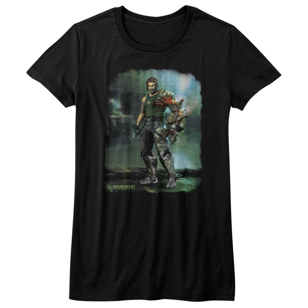 Bionic Commando - DAMAGED ROAD Adult Shirt
