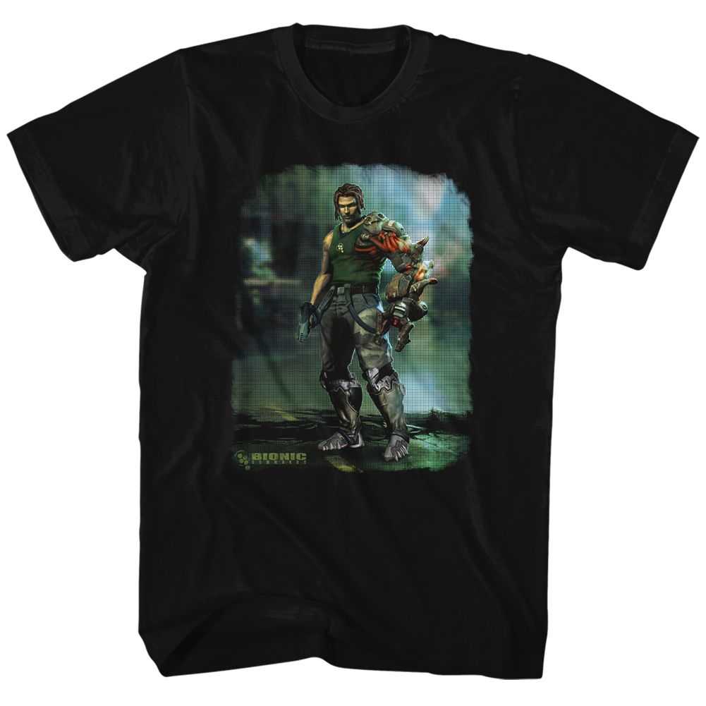 Bionic Commando - DAMAGED ROAD Adult Shirt