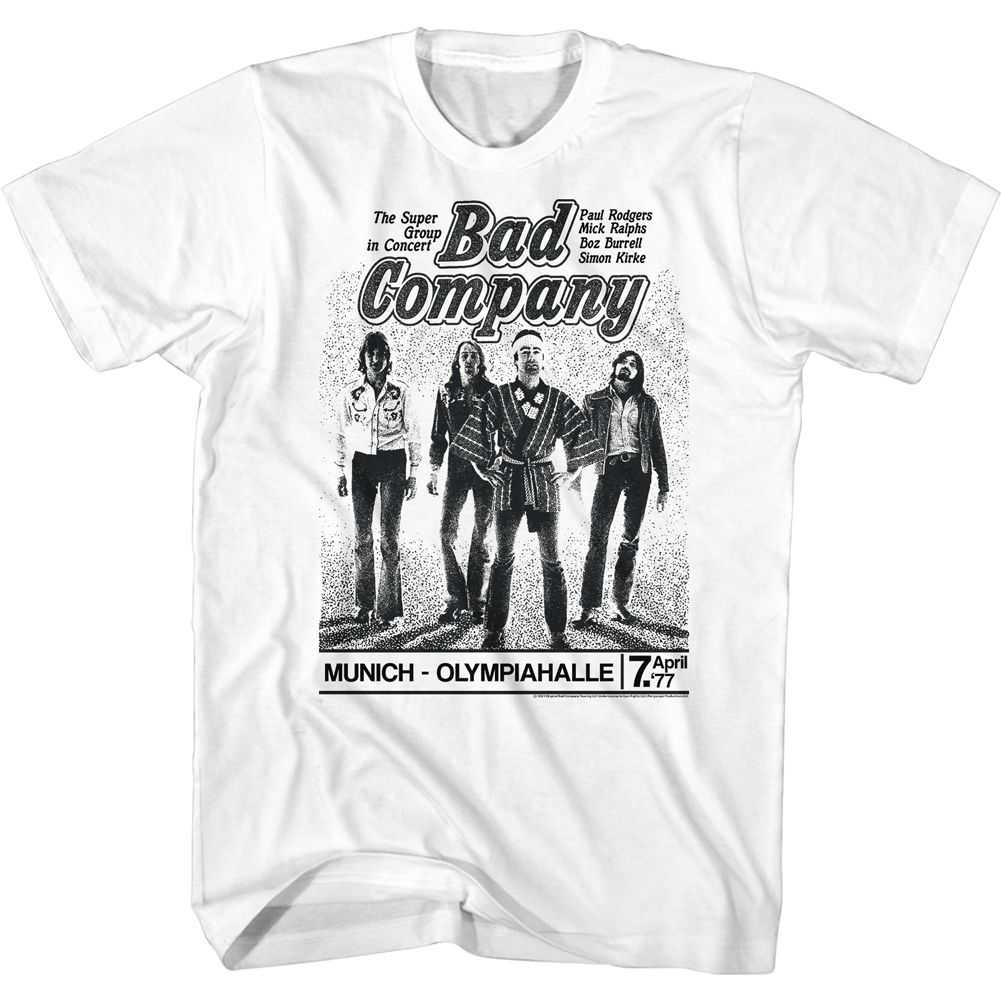 Bad Company - MUNICH CONCERT Adult Shirt