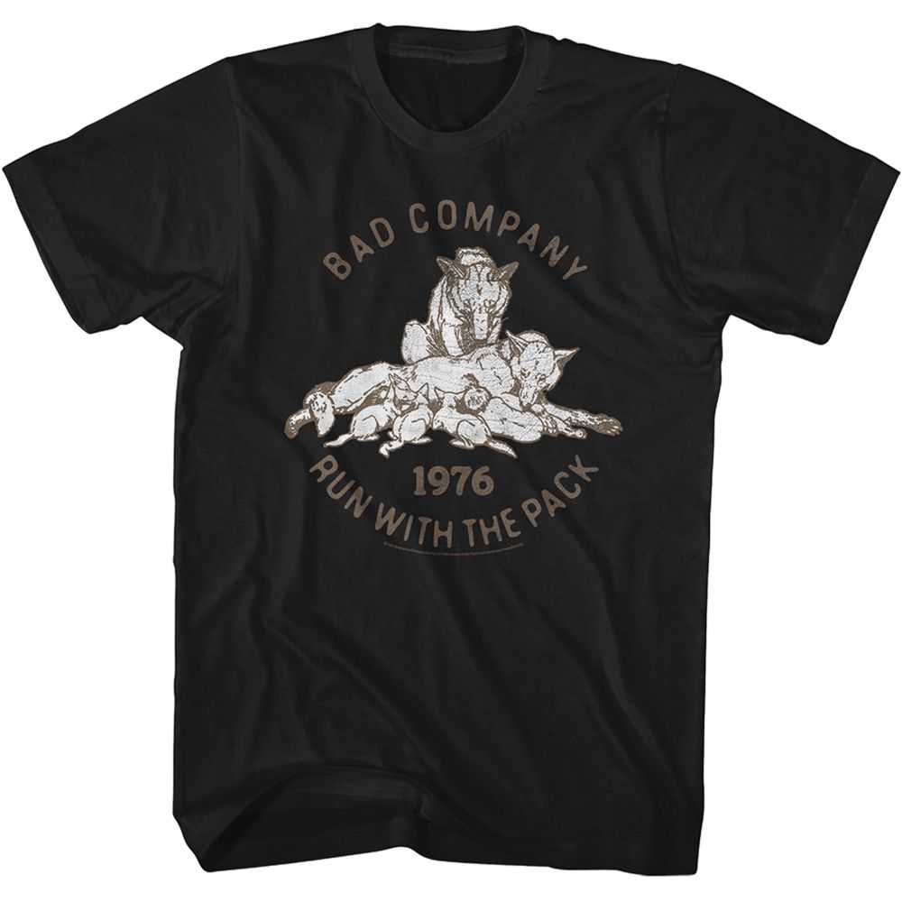 Bad Company - RUN WITH THE PACK Adult Shirt