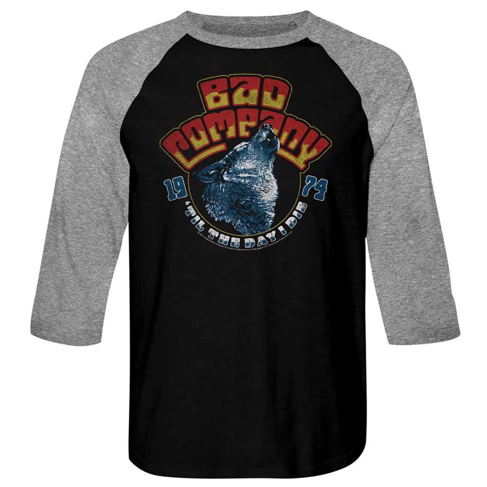Bad Company - WOLF HEAD 74 Adult Shirt