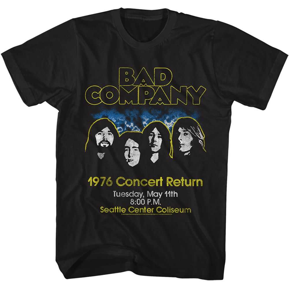 Bad Company - BAD COMPANY CONCERT RETURN Adult Shirt