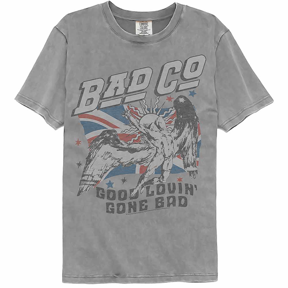 Bad Company - BAD COMPANY GOOD LOVIN FLAG Adult Shirt