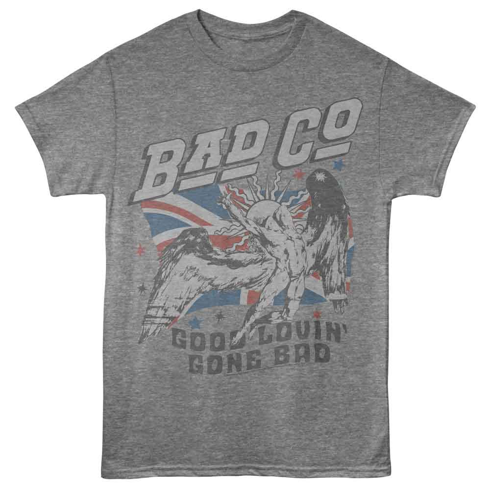 Bad Company - BAD COMPANY GOOD LOVIN FLAG Adult Shirt