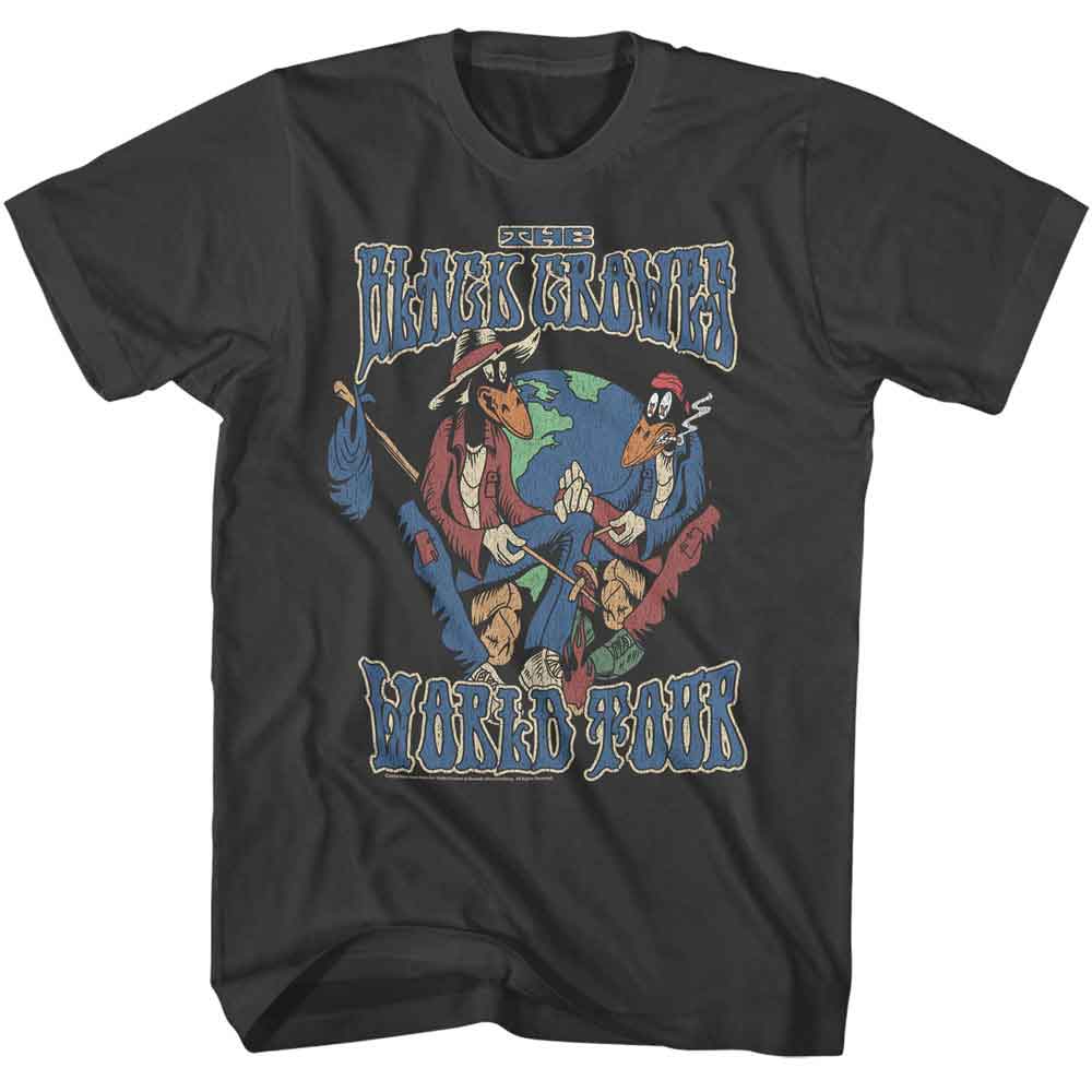 Black Crowes - THE BLACK CROWES WORLD TOUR Adult Shirt