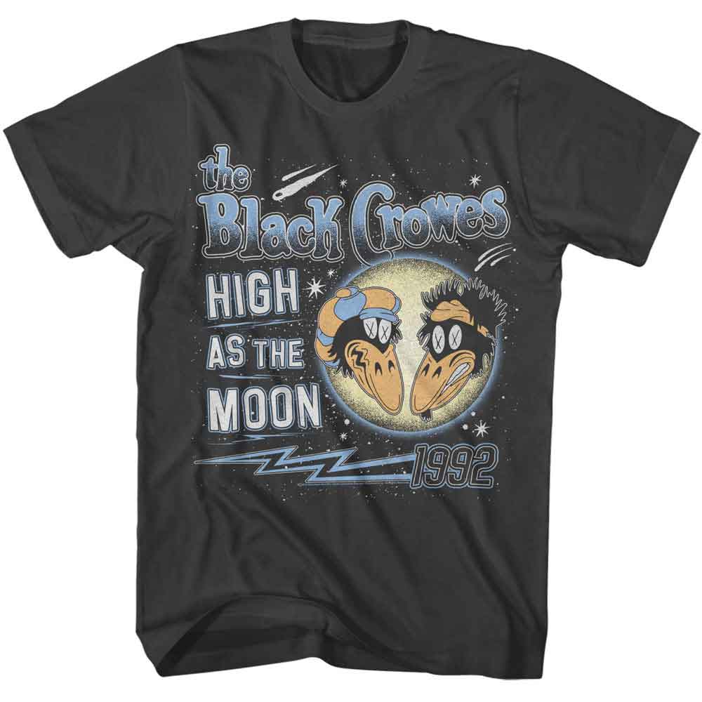 Black Crowes - BLACK CROWES HIGH AS THE MOON SPACE Adult Shirt