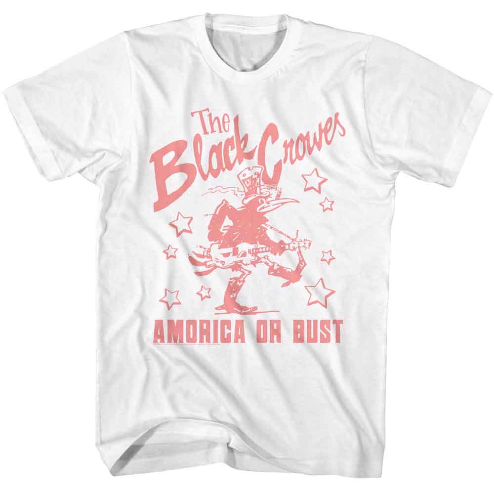 Black Crowes - BLACK CROWES AMORICA OR BUST Adult Shirt