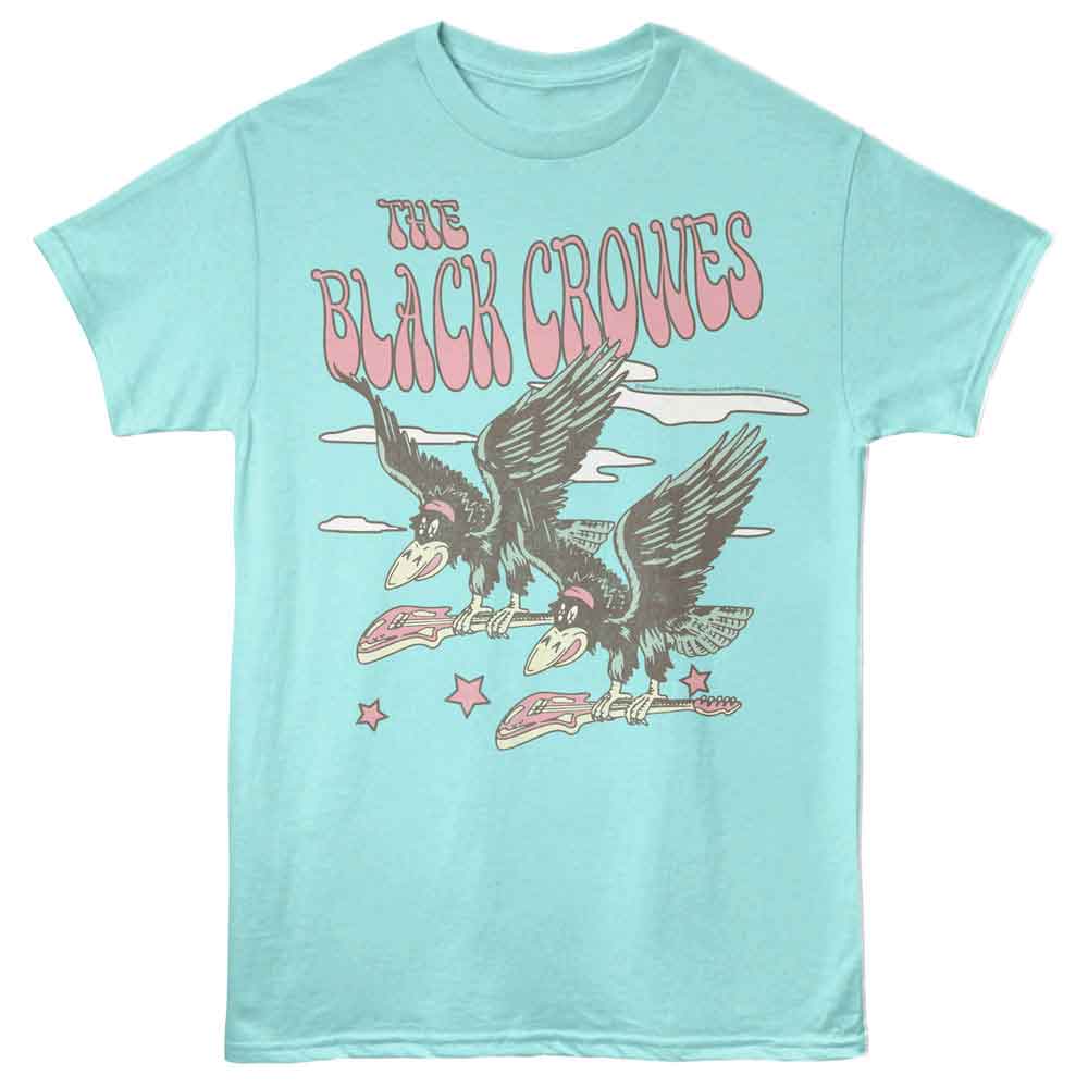 Black Crowes - BLACK CROWES FADED DOUBLE FLY Adult Shirt
