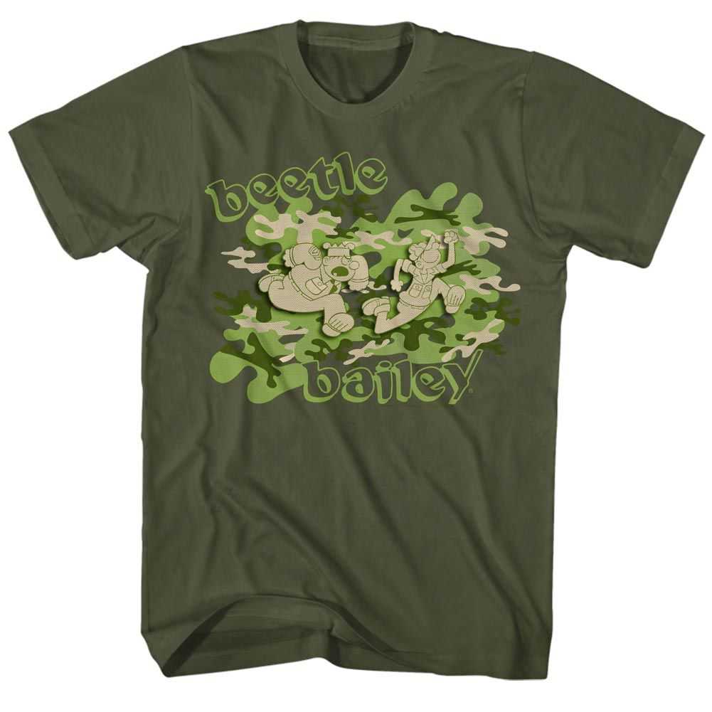 Beetle Bailey - CAMO CASE Adult Shirt