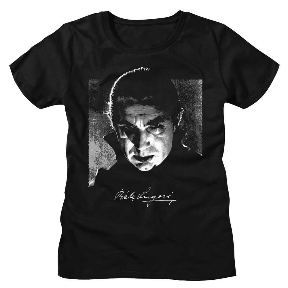 Bela Lugosi - BELA LUGOSI BW PHOTO AND SIGNATURE Adult Shirt