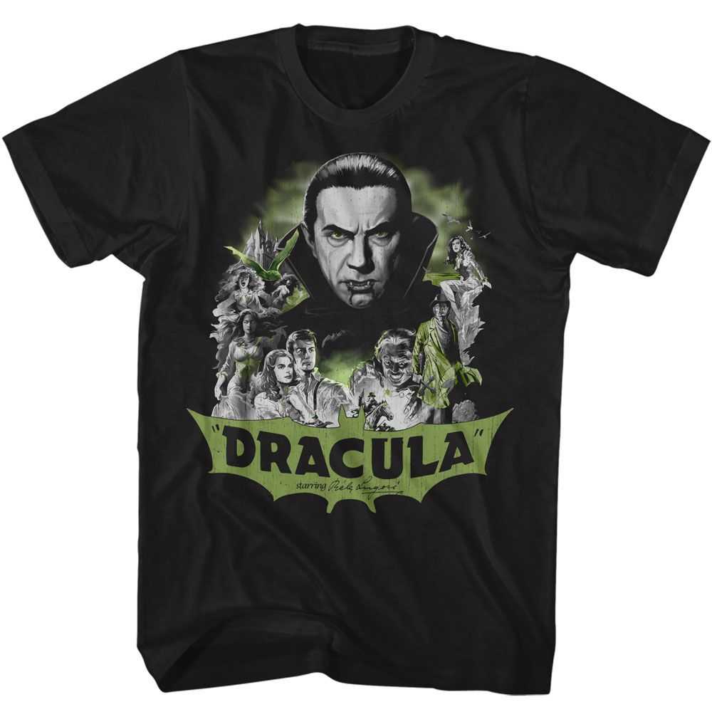 Bela Lugosi - BELA LUGOSI BW COMIC ART Adult Shirt