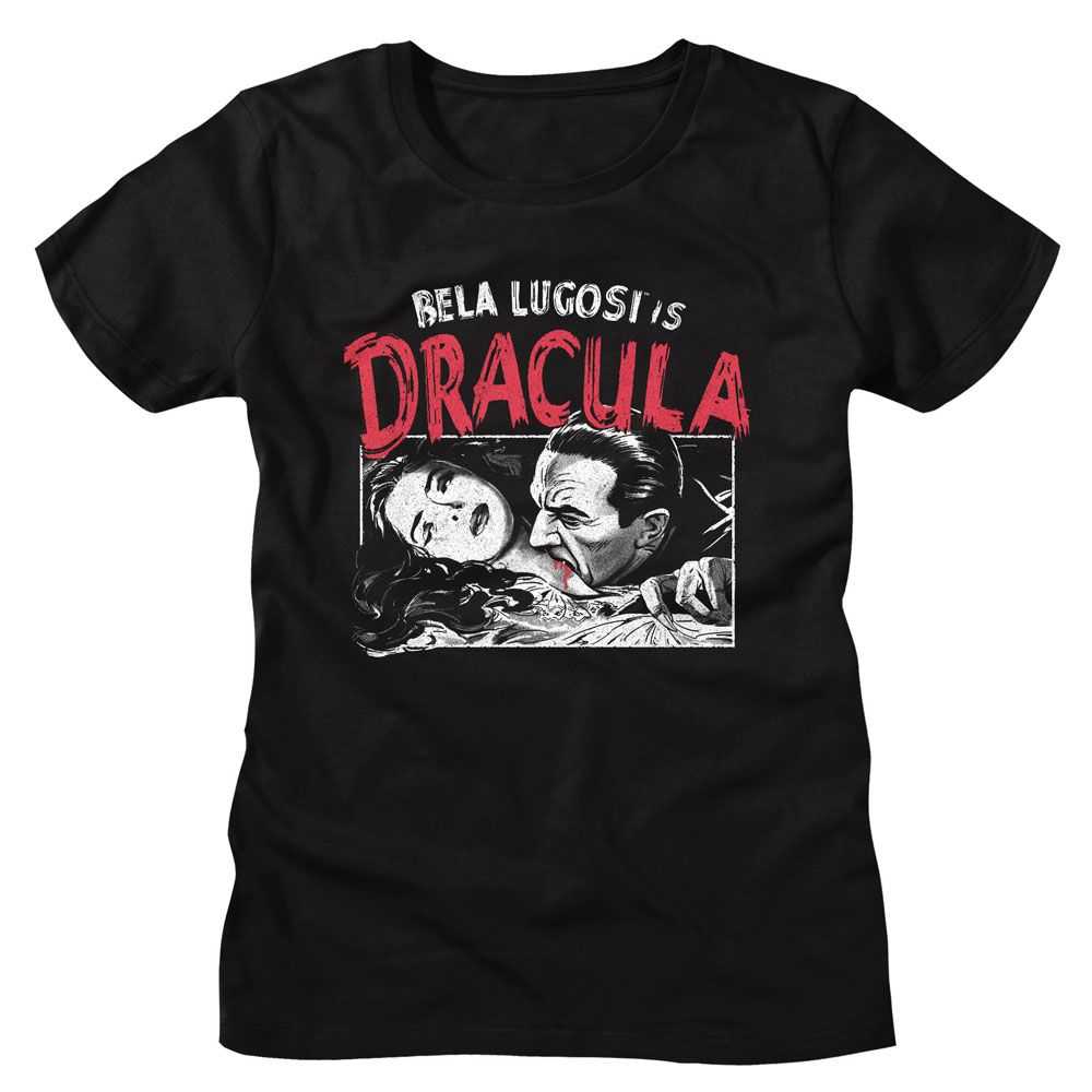 Bela Lugosi - BELA LUGOSI DRACULA FEEDING Adult Shirt
