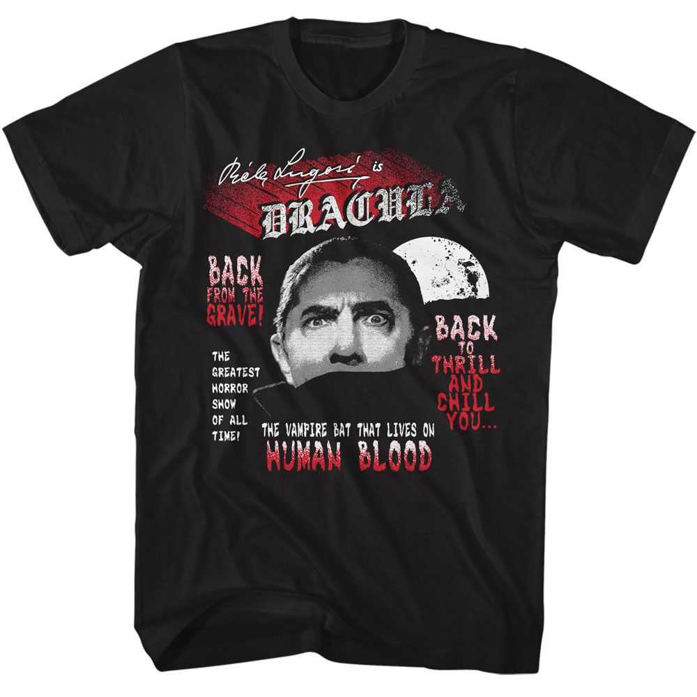 Bela Lugosi - BELA LUGOSI BACK FROM THE GRAVE Adult Shirt