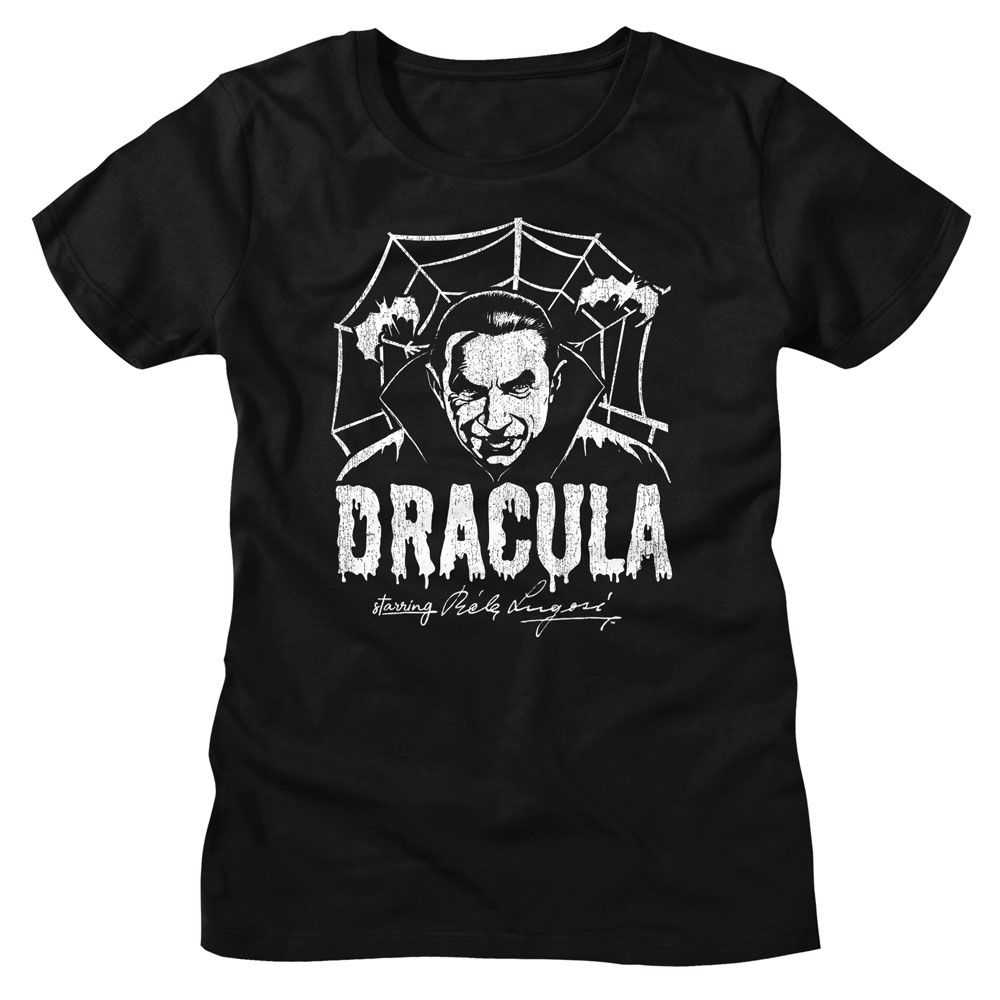 Bela Lugosi - BELA LUGOSI CREEPY WEB MONOCHROME Adult Shirt