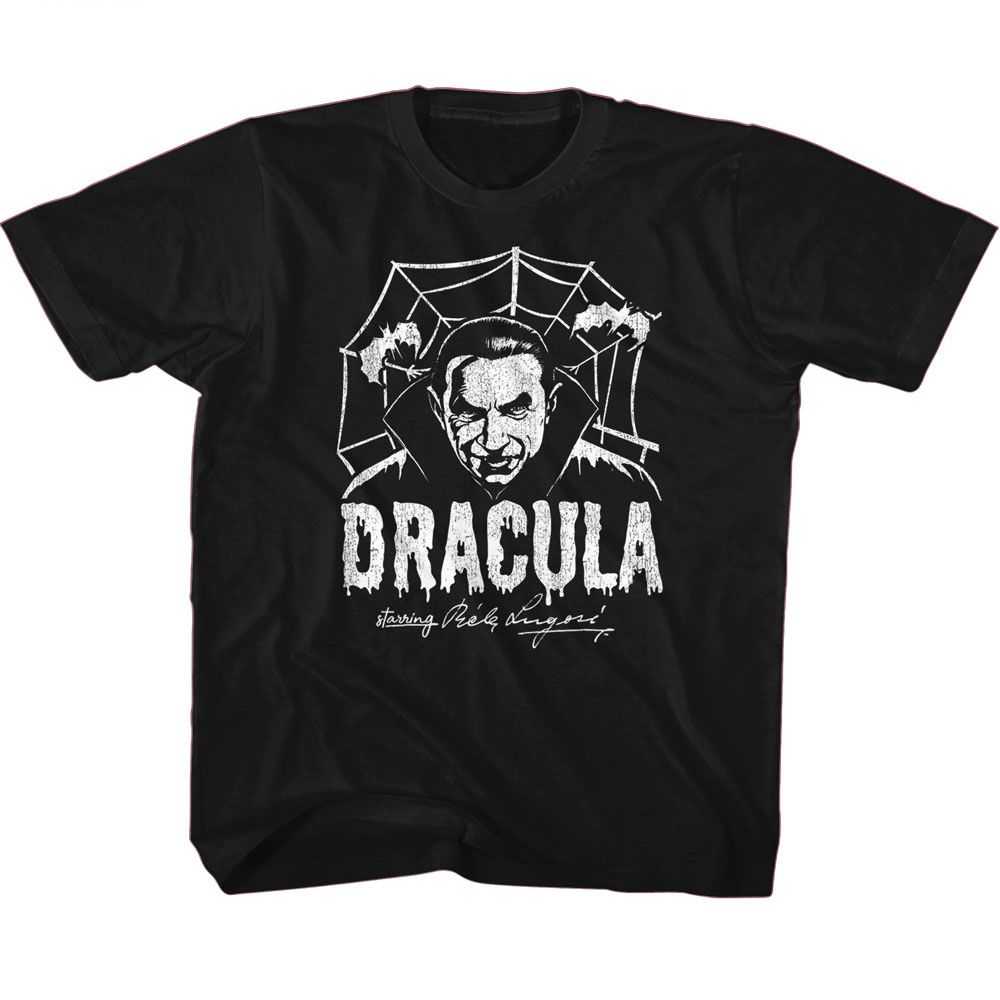Bela Lugosi - BELA LUGOSI CREEPY WEB MONOCHROME Youth Shirt