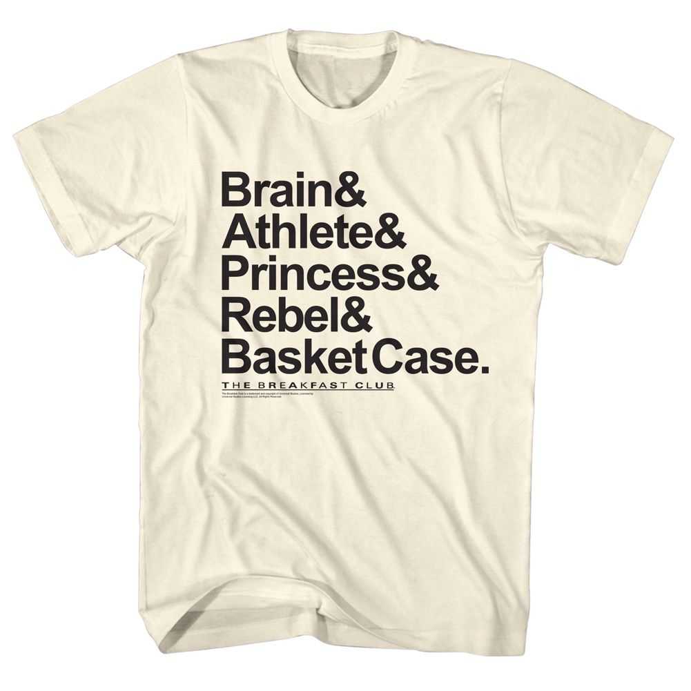 Breakfast Club - NEW NAMES Adult Shirt