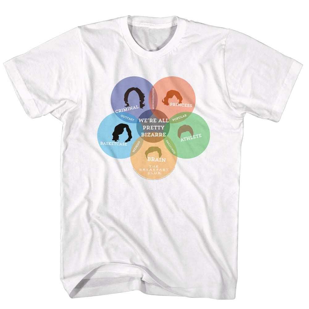 Breakfast Club - VENN DIAGRAM Adult Shirt
