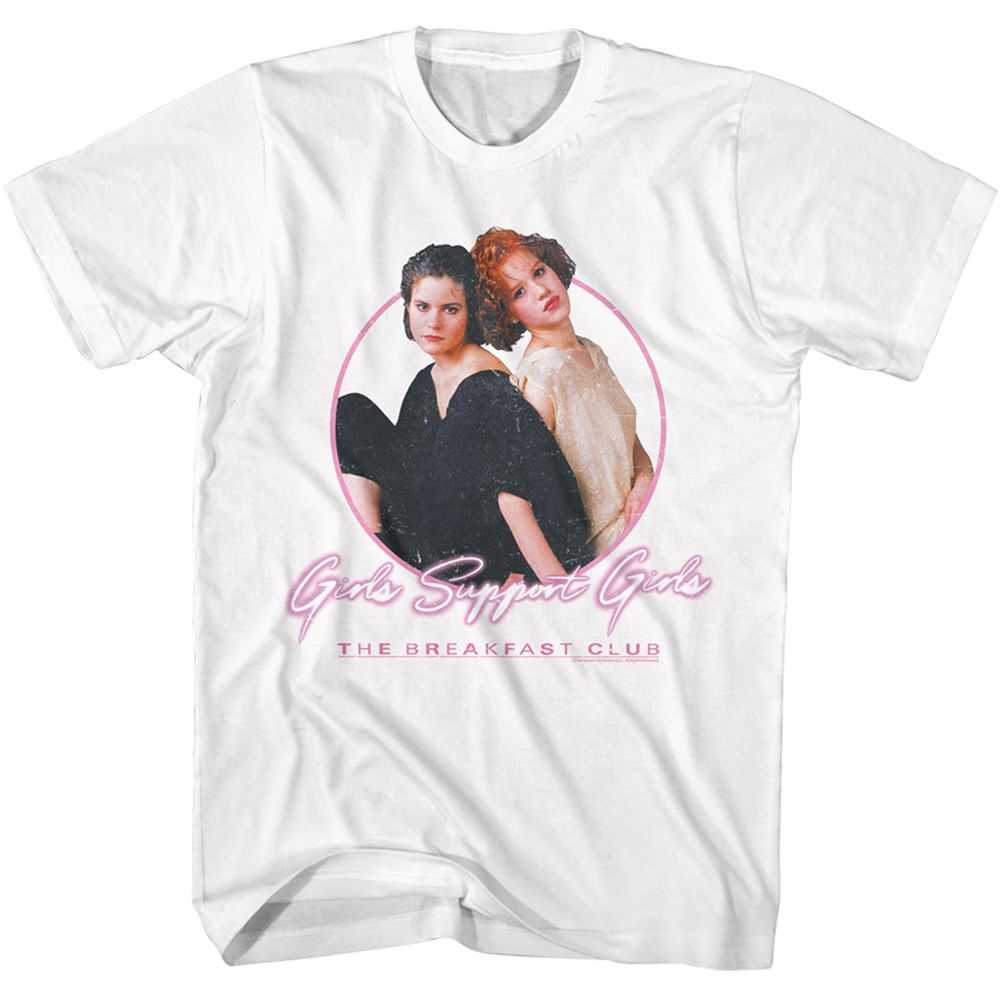 Breakfast Club - GIRLS SUPPORT GIRLS Adult Shirt