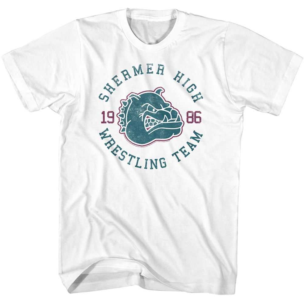 Breakfast Club - BREAKFAST CLUB SHERMER HIGH LOGO VINTAGE Adult Shirt