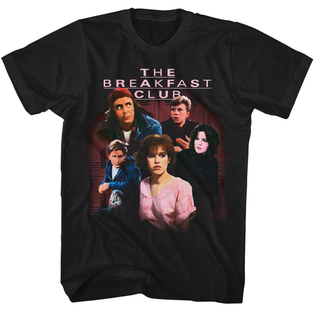 Breakfast Club - BREAKFAST CLUB GROUP PHOTO LOCKERS Adult Shirt