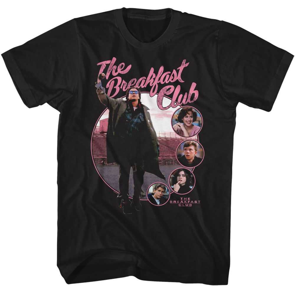 Breakfast Club - BREAKFAST CLUB CHARACTER CIRCLES Adult Shirt